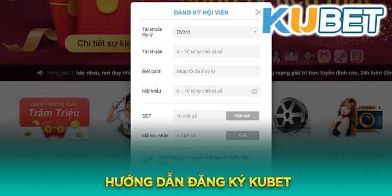 Hướng dẫn đăng ký Kubet chi tiết