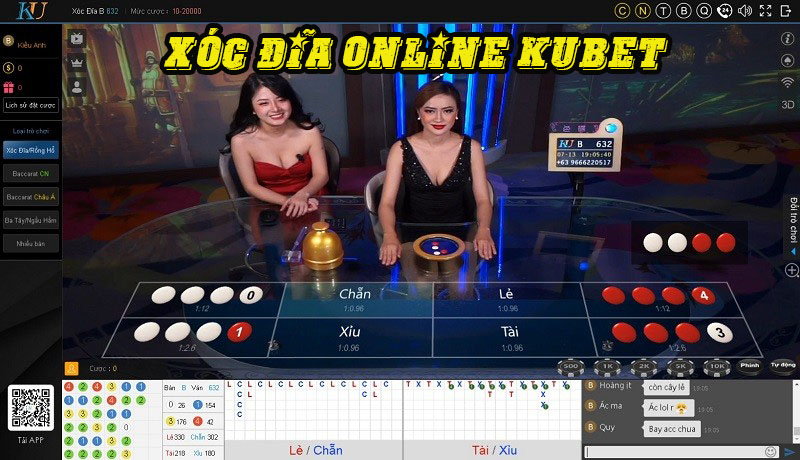 Xóc đĩa đổi thưởng Kubet