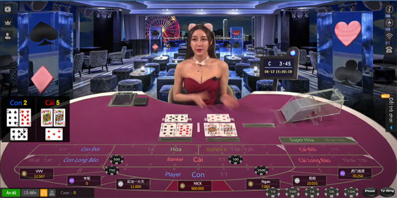 Luật chia bài và rút bài trong Baccarat Kubet